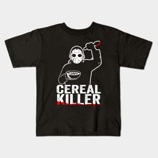 Cereal Killer Funny Breakfast Shirt Kids T-Shirt